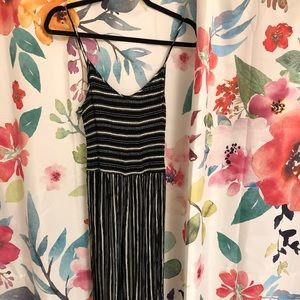 Striped Jumpsuit size L